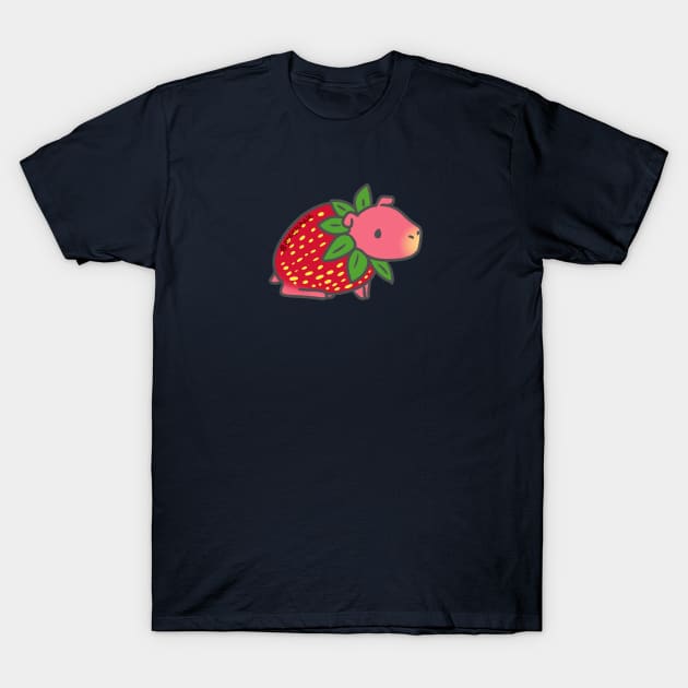 Strawbinea Pig T-Shirt by greys